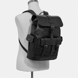 Coach Hudson Backpack In Signature Leather